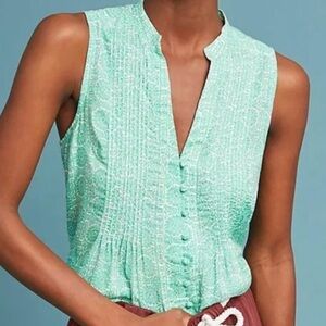 Maeve by Anthropologie Petunia Pintuck - M